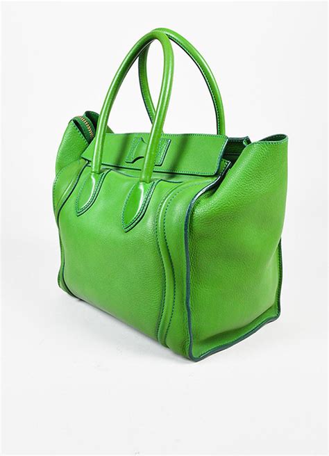 celine green tote|celine tote vintage.